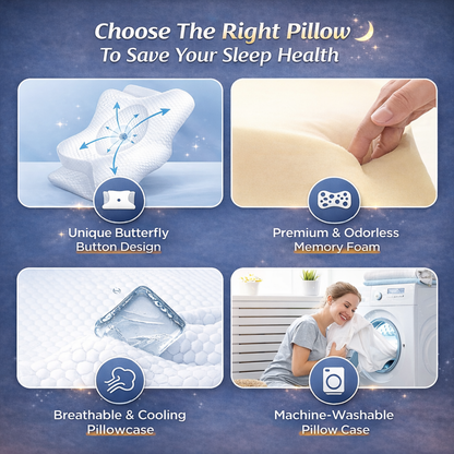 DreamEase™ Memory Foam Neck Pilow