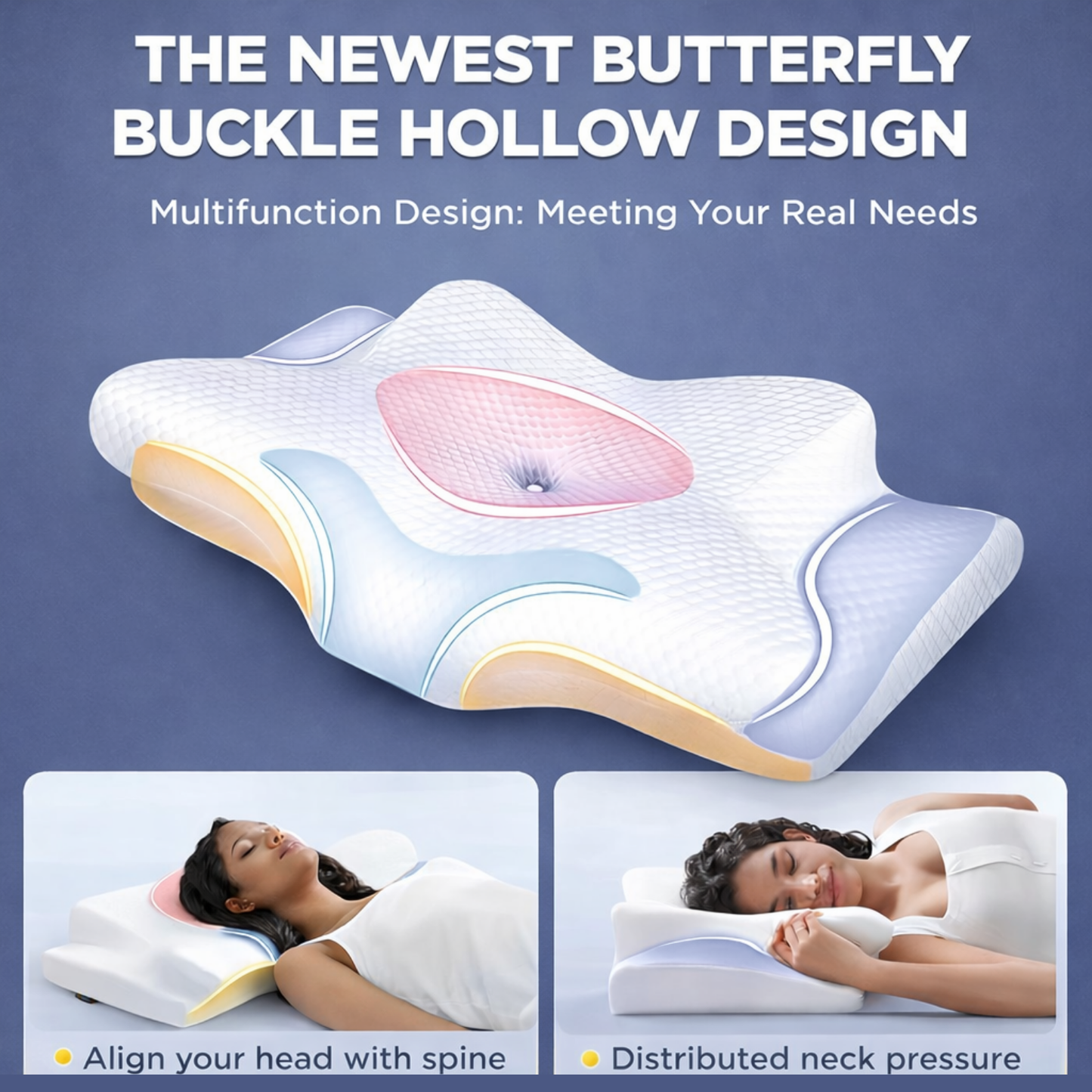 DreamEase™ Memory Foam Neck Pilow